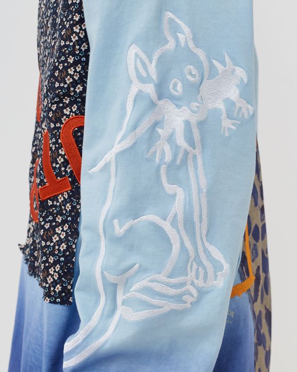 SADIE LASKA DIP DYED OVERSIZED LS TOP