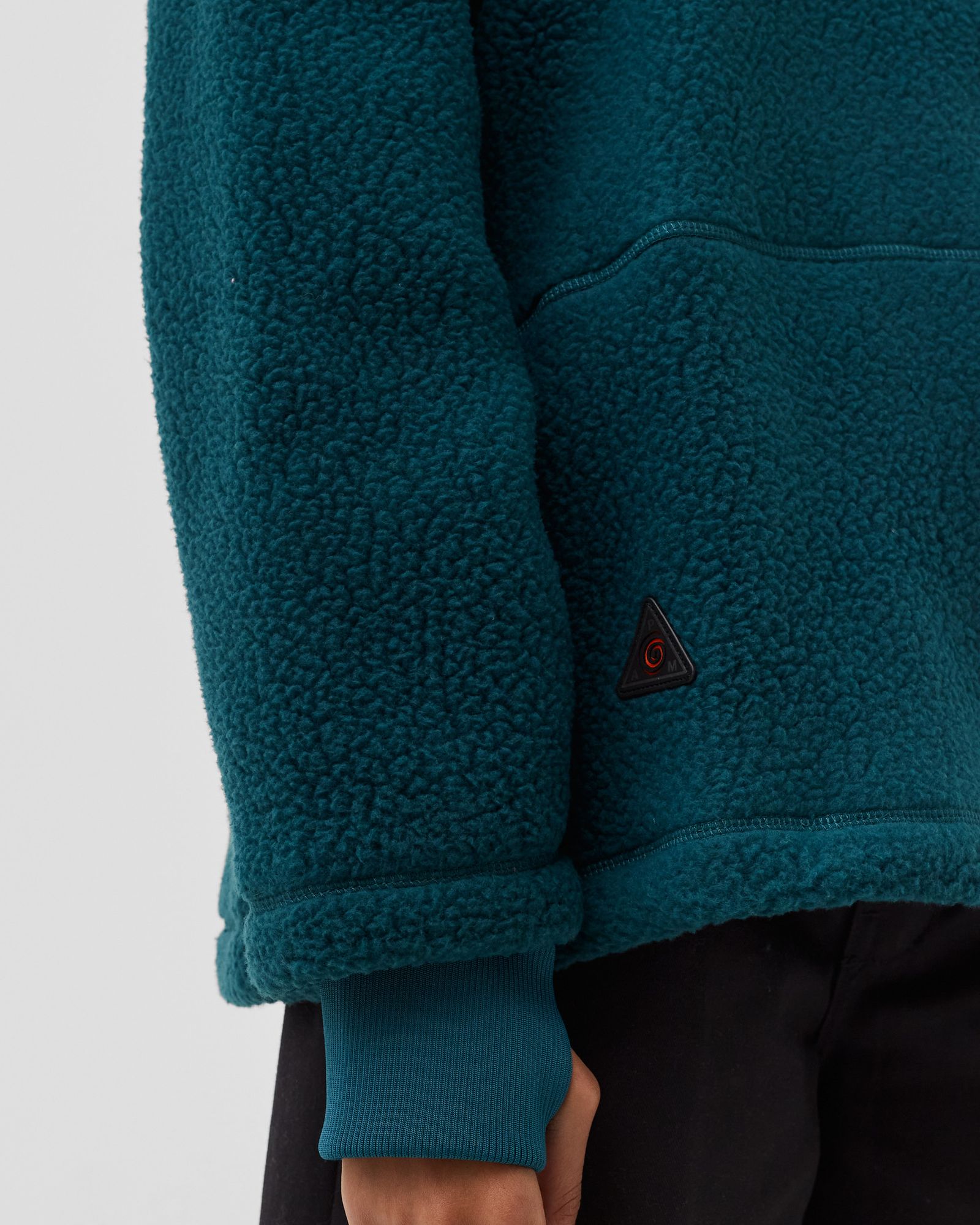 ARAL SEA RECYCLED SHERPA OVERSIZED PULLOVER