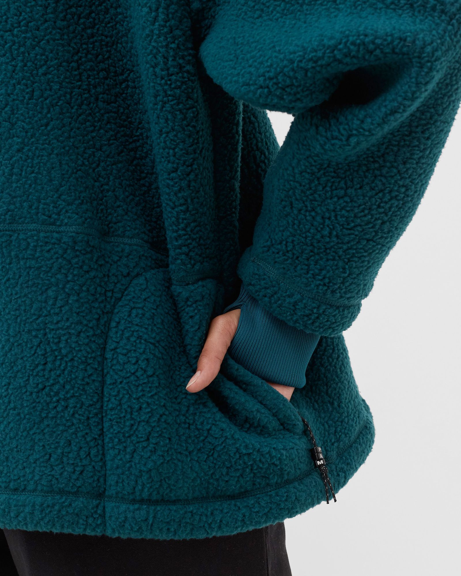 ARAL SEA RECYCLED SHERPA OVERSIZED PULLOVER