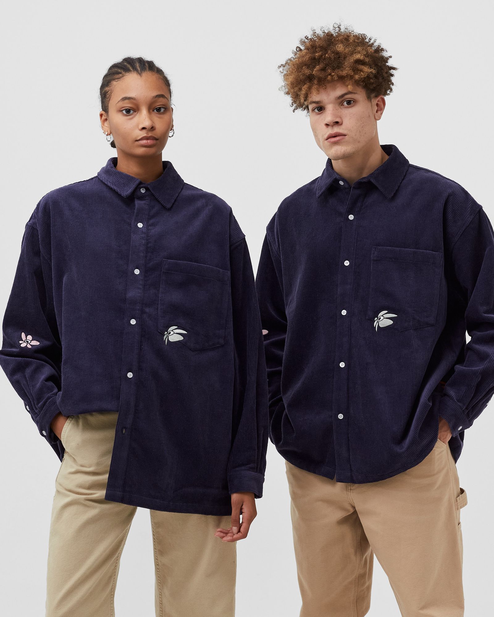 CORDUROY LS OVERSIZED SHIRT