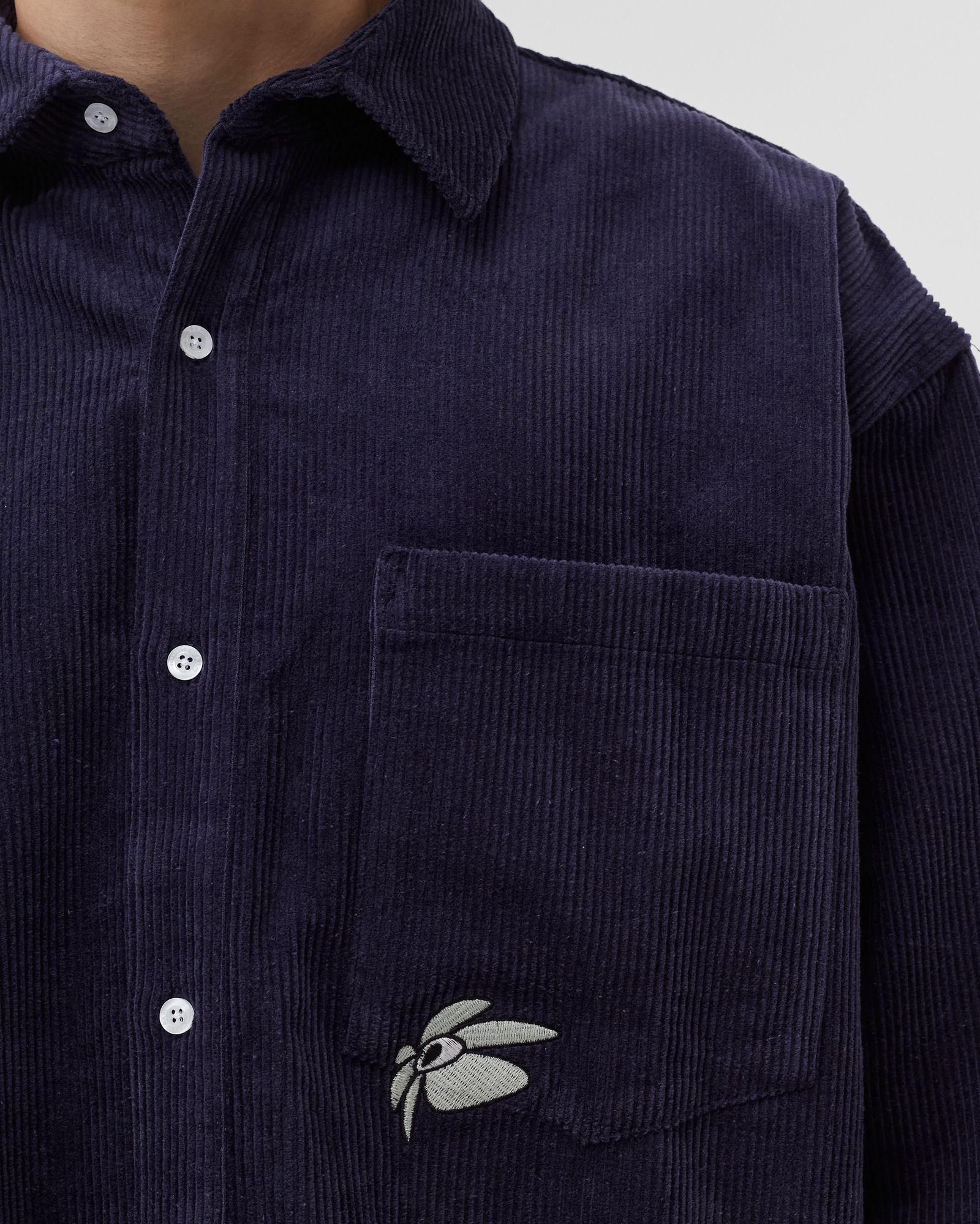 CORDUROY LS OVERSIZED SHIRT