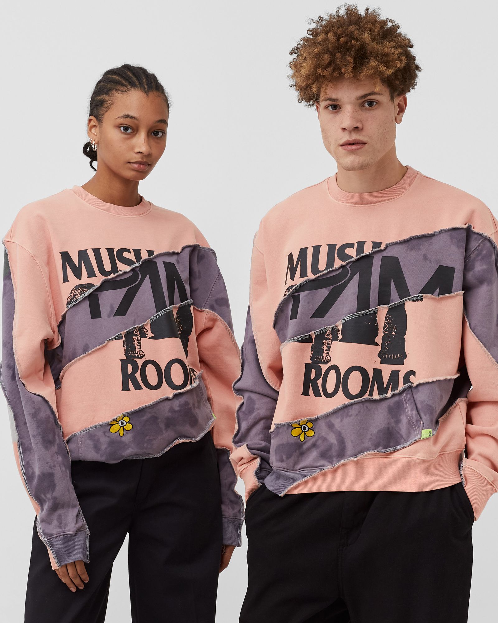 SPIRAL UPCYCLE CREW NECK SWEAT