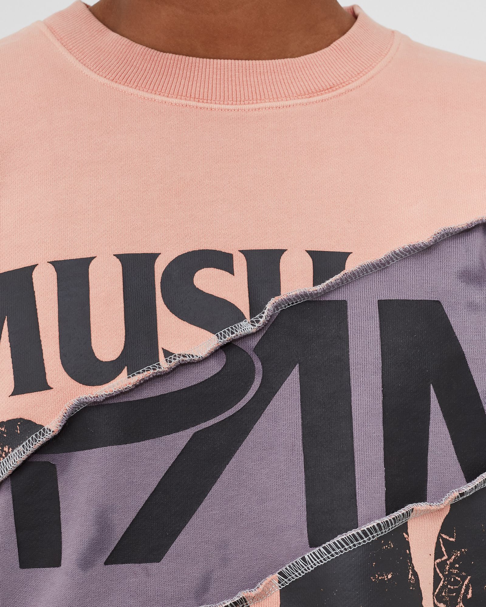 SPIRAL UPCYCLE CREW NECK SWEAT