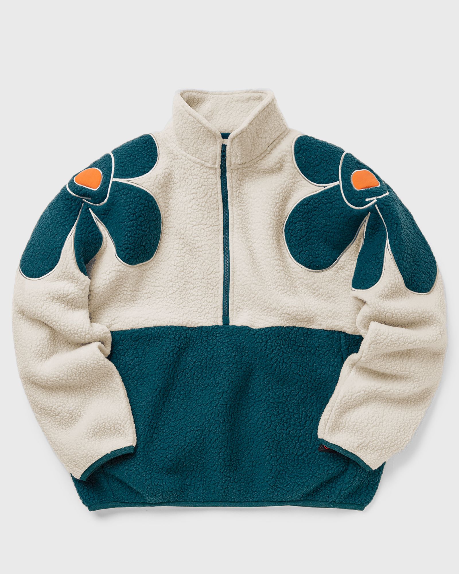 MIRAGE 1/2 ZIP RECYCLED SHEARLING ANORAK