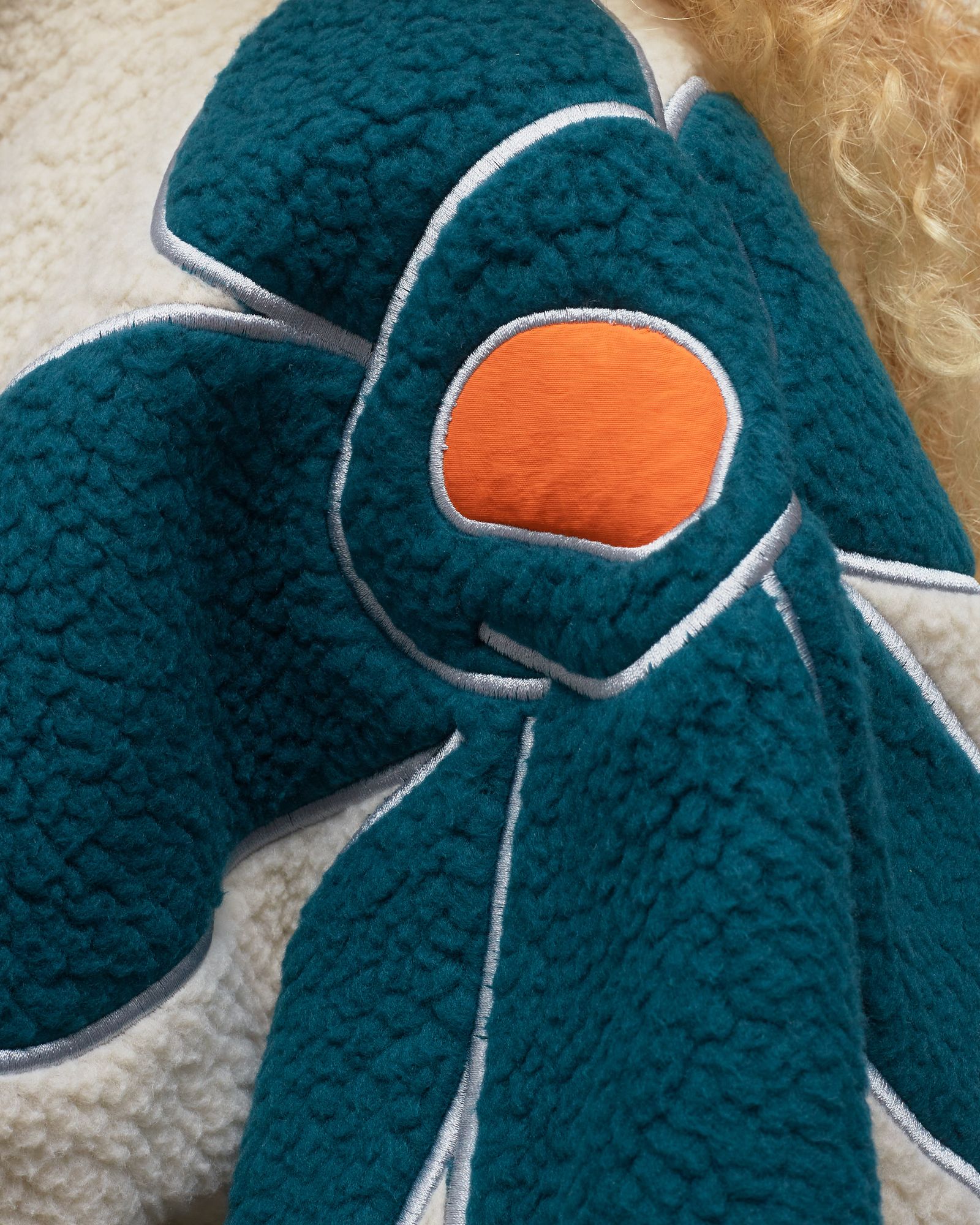 MIRAGE 1/2 ZIP RECYCLED SHEARLING ANORAK