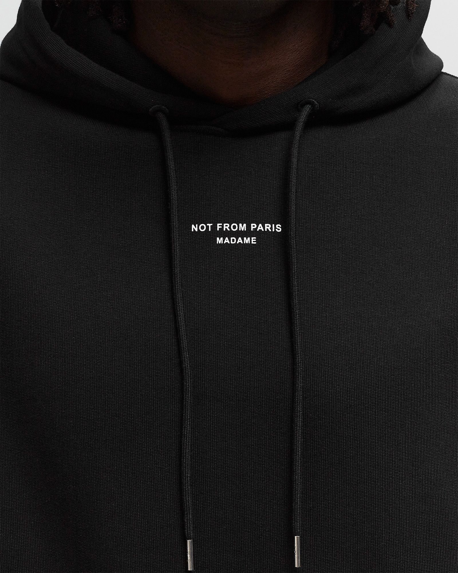 Le Hoodie Slogan Poche Classique