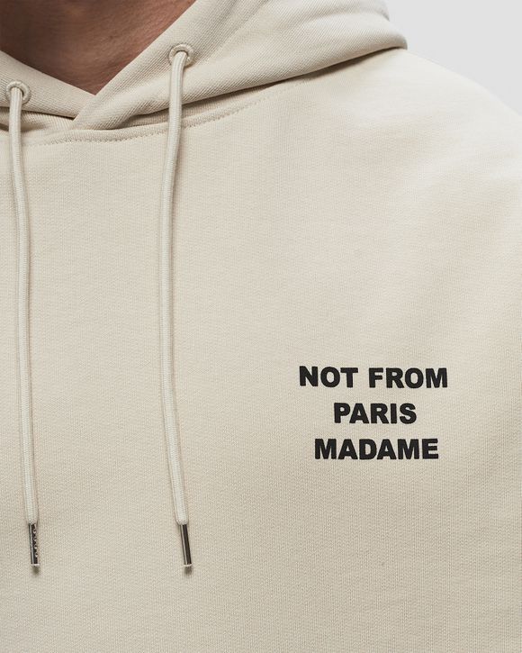 Drôle de Monsieur Le Hoodie Slogan Beige | BSTN Store