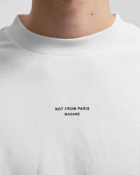 T shirt not from paris madame new arrivals