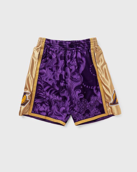 MITCHELL & NESS - Men - 96 Los Angeles Lakers Authentic Shorts - Purpl -  Nohble