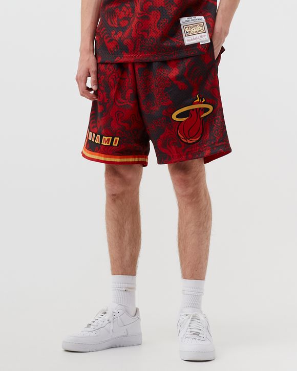 Mitchell and ness miami heat best sale swingman shorts