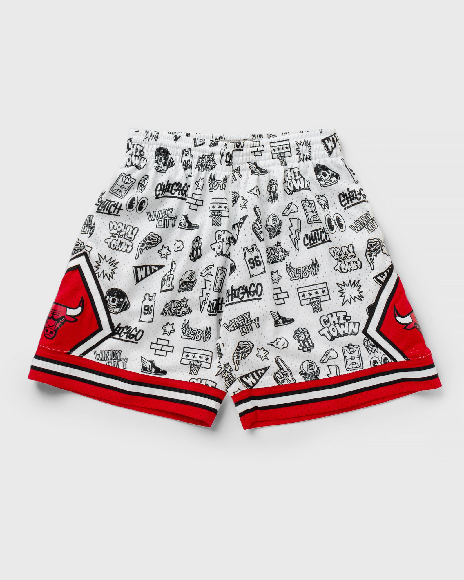 NBA DOODLE SWINGMAN SHORTS BULLS 1997