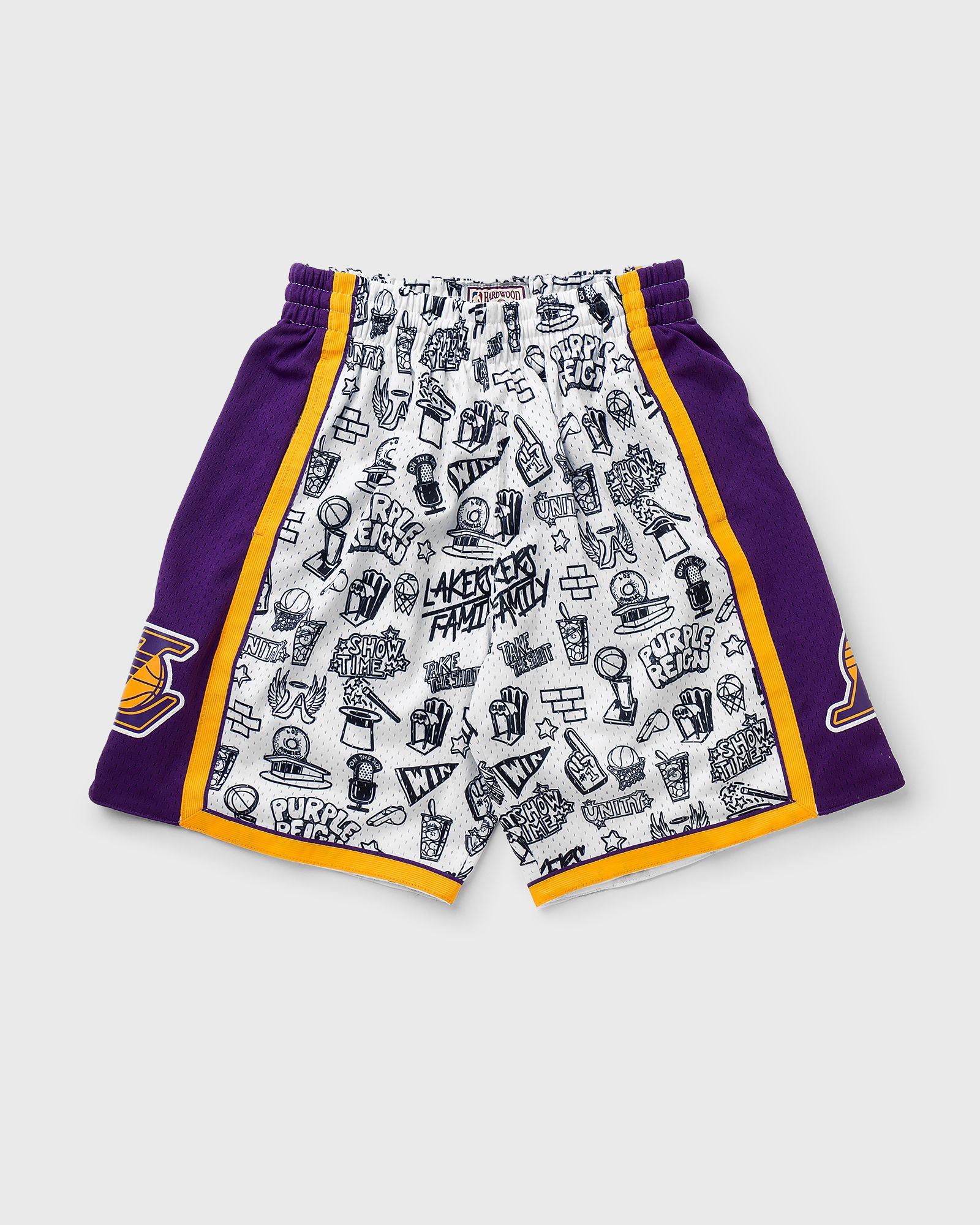 NBA DOODLE SWINGMAN SHORTS LAKERS 2009