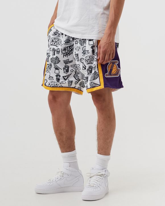 Mitchell & Ness Knicks Doodle Swingman Shorts