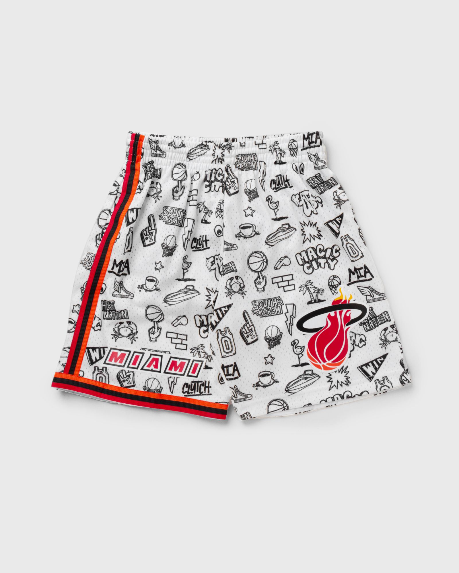 NBA DOODLE SWINGMAN SHORTS HEAT 1996