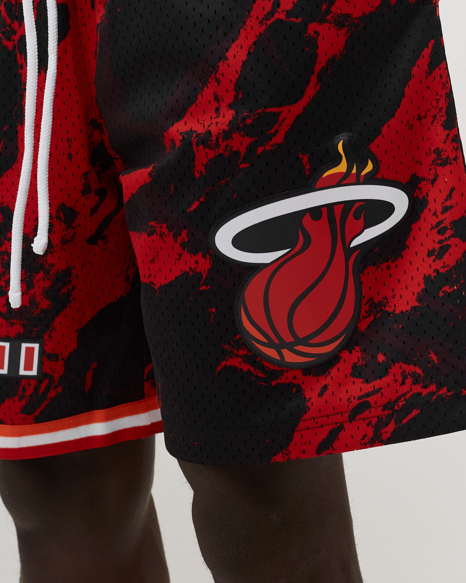 NBA TEAM MARBLE SWINGMAN SHORTS HEAT 1996