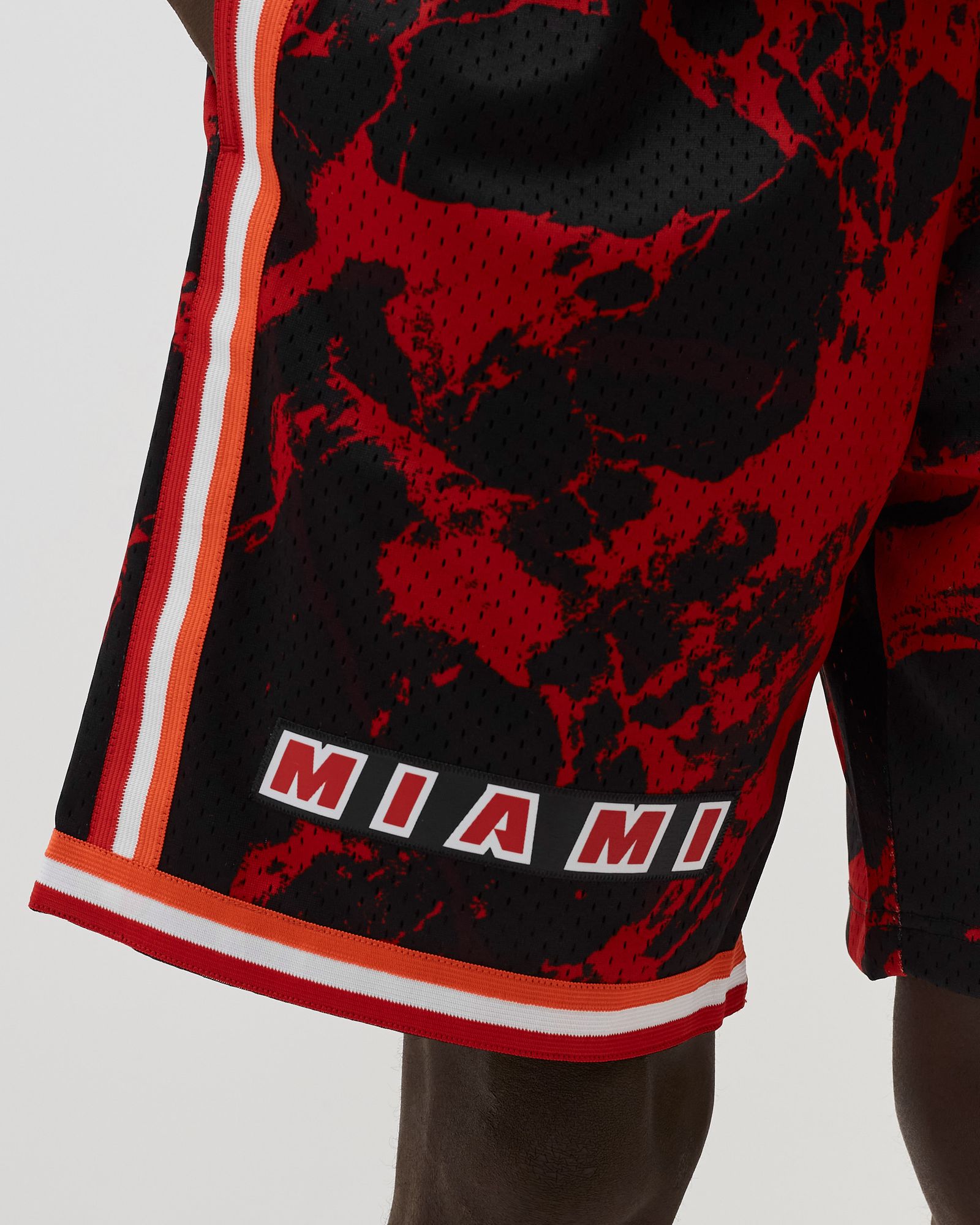 NBA TEAM MARBLE SWINGMAN SHORTS HEAT 1996