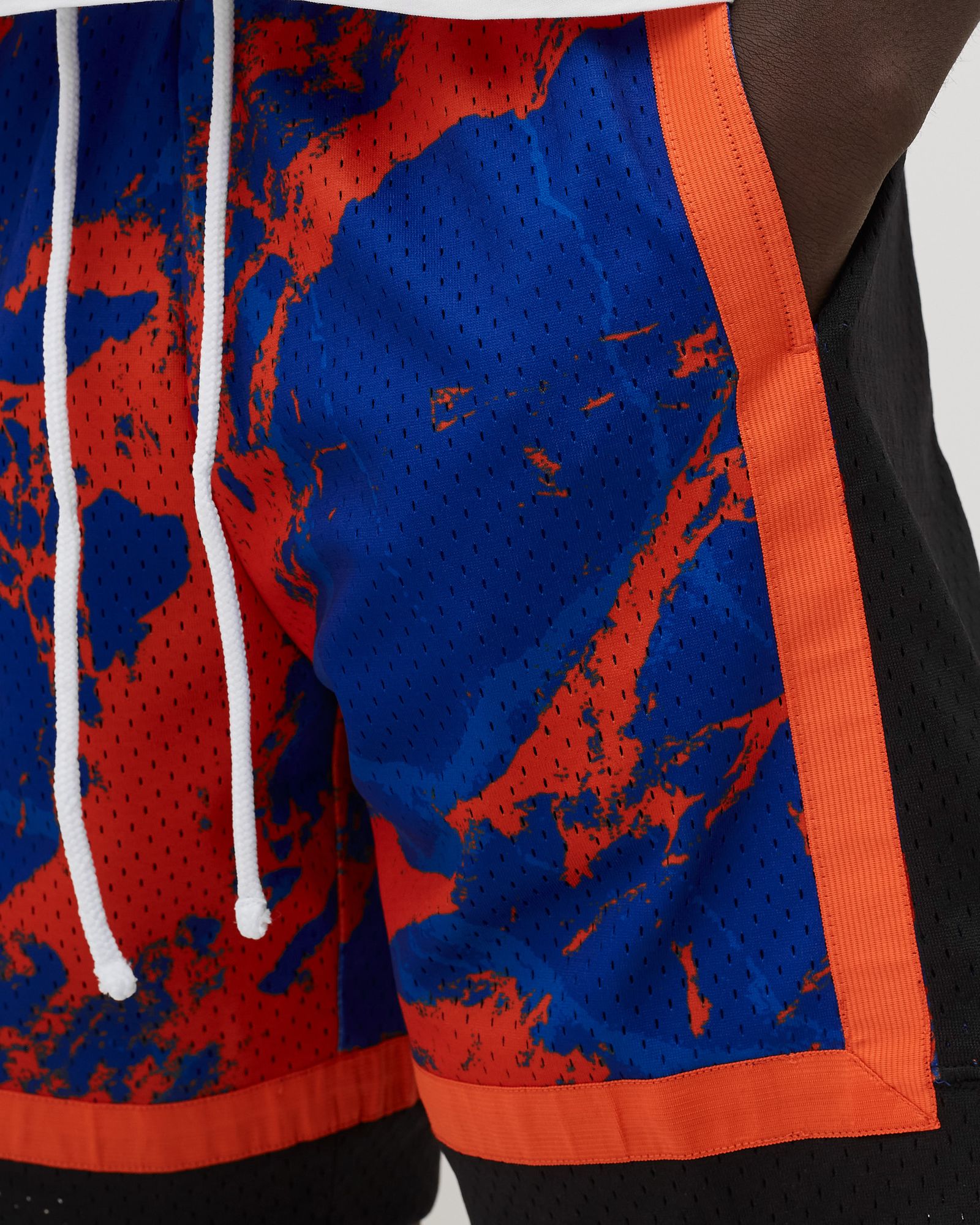 NBA TEAM MARBLE SWINGMAN SHORTS KNICKS 1996