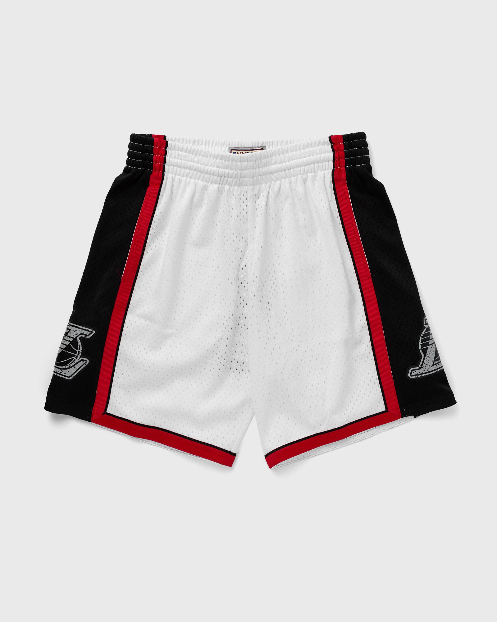 Mitchell & Ness - nba cracked cement swingman short lakers 2009 men casual shorts white in größe:l