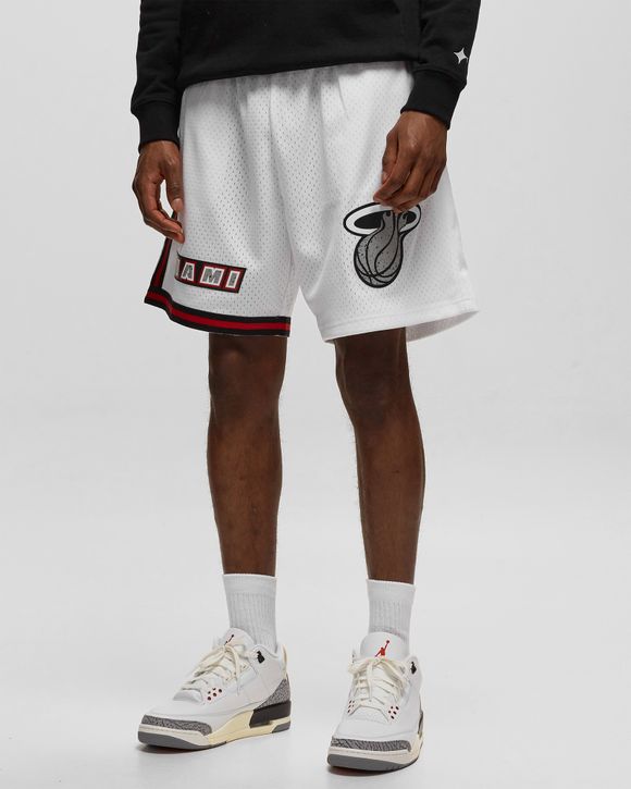 NBA CRACKED CEMENT SWINGMAN SHORT HEAT 1996
