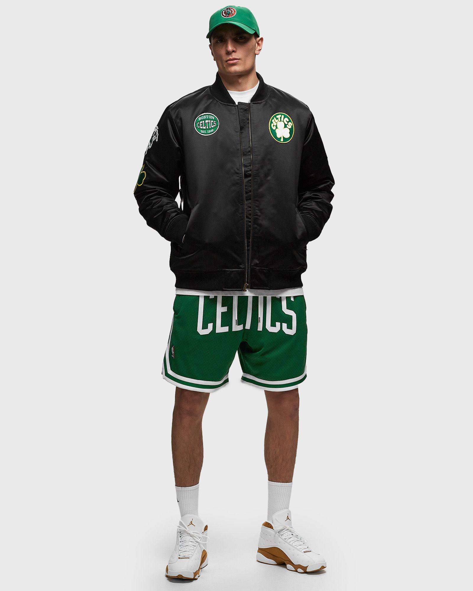 NBA SHORTS JUST DON 7 INCH BOSTON CELTICS
