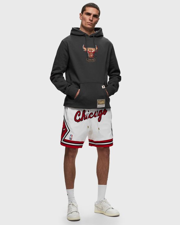 Mitchell u0026 Ness NBA SHORTS JUST DON 7 INCH CHICAGO BULLS HOME White -  WHITE-RED