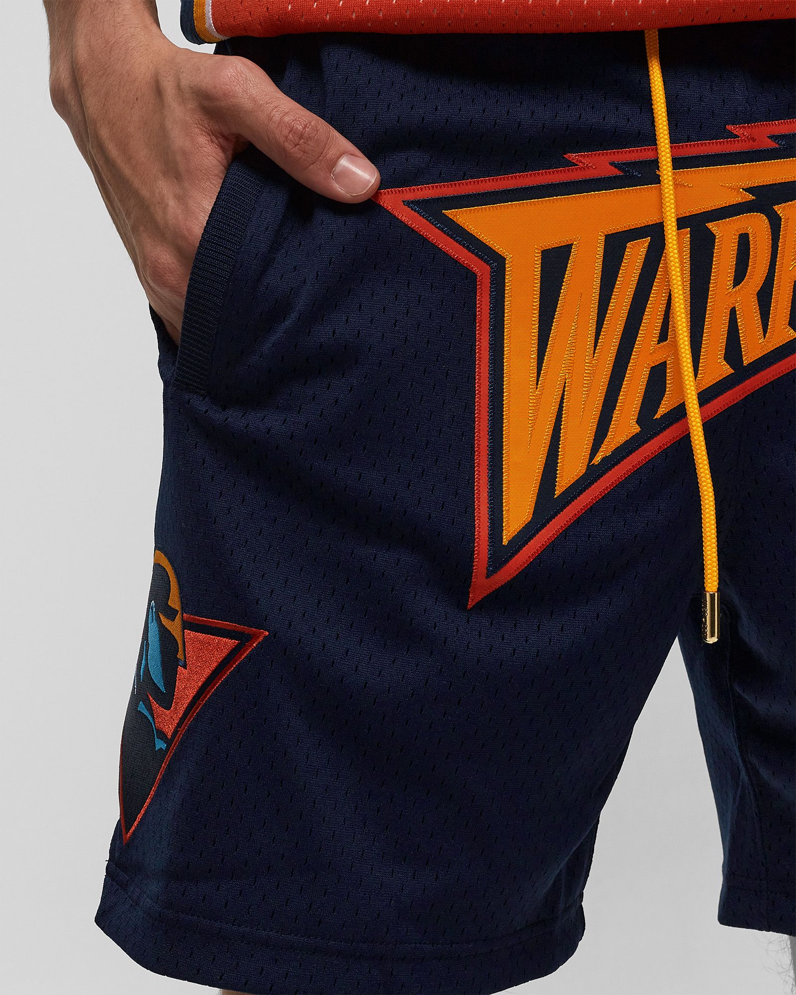 Mitchell & Ness NBA SHORTS JUST DON 7 INCH GOLDEN STATE