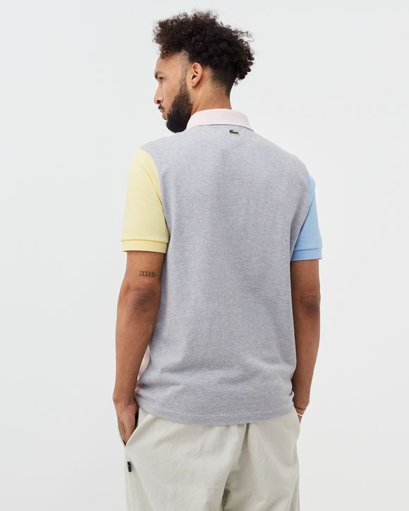 SHORT SLEEVED RIBBED COLLAR SHIRT