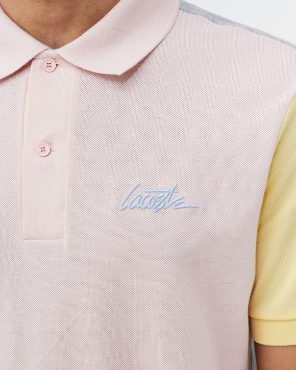 SHORT SLEEVED RIBBED COLLAR SHIRT