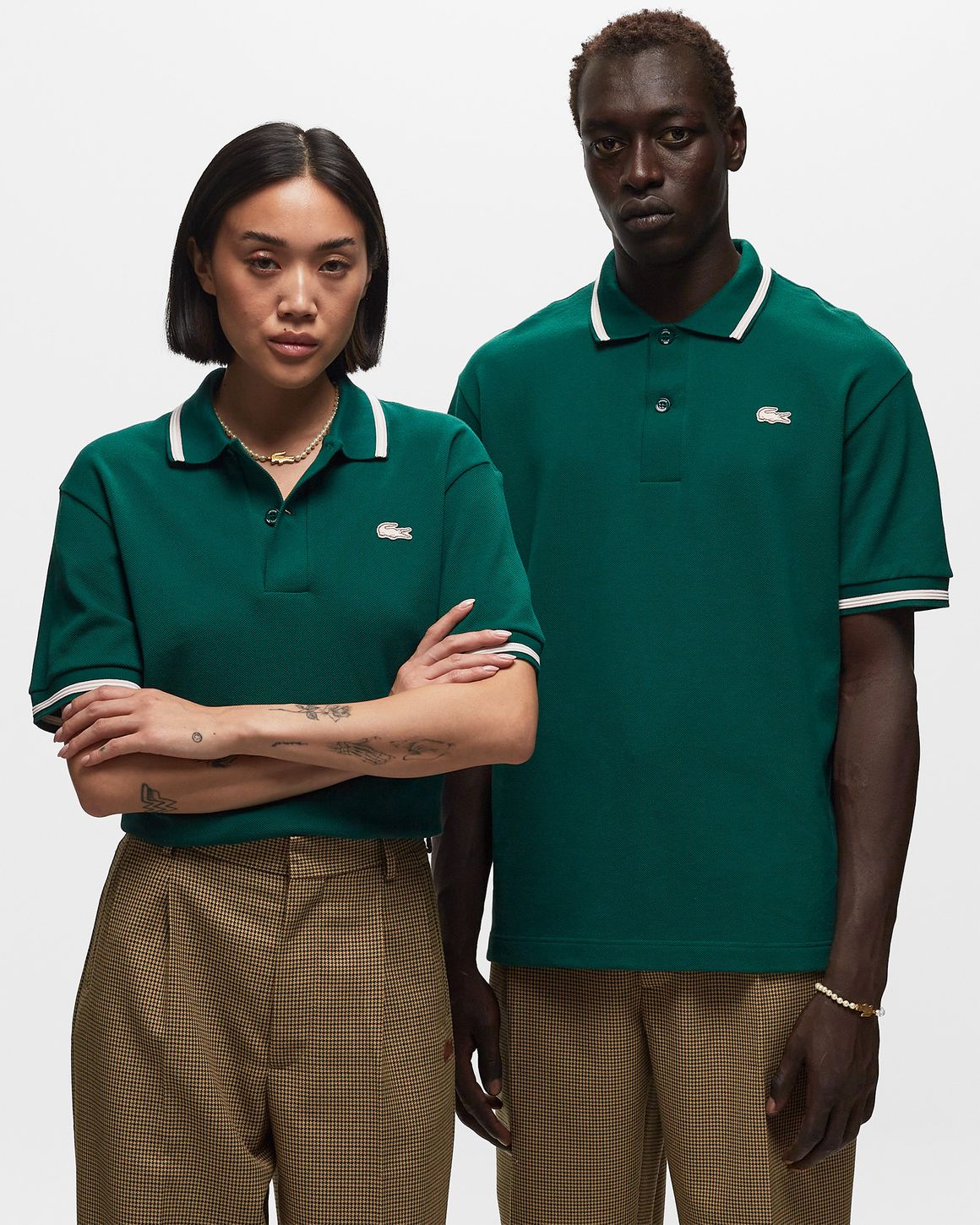 Lacoste X LE FLEUR POLO Green BSTN Store