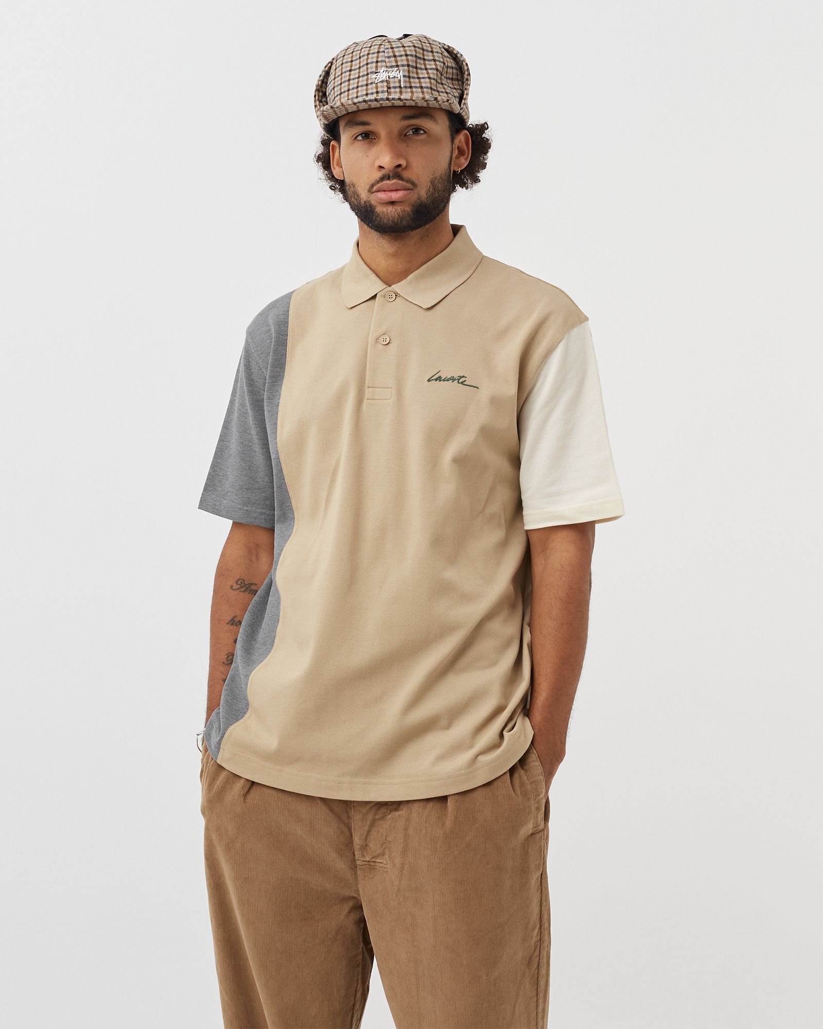 Colorblock Cotton Piqué Polo Shirt