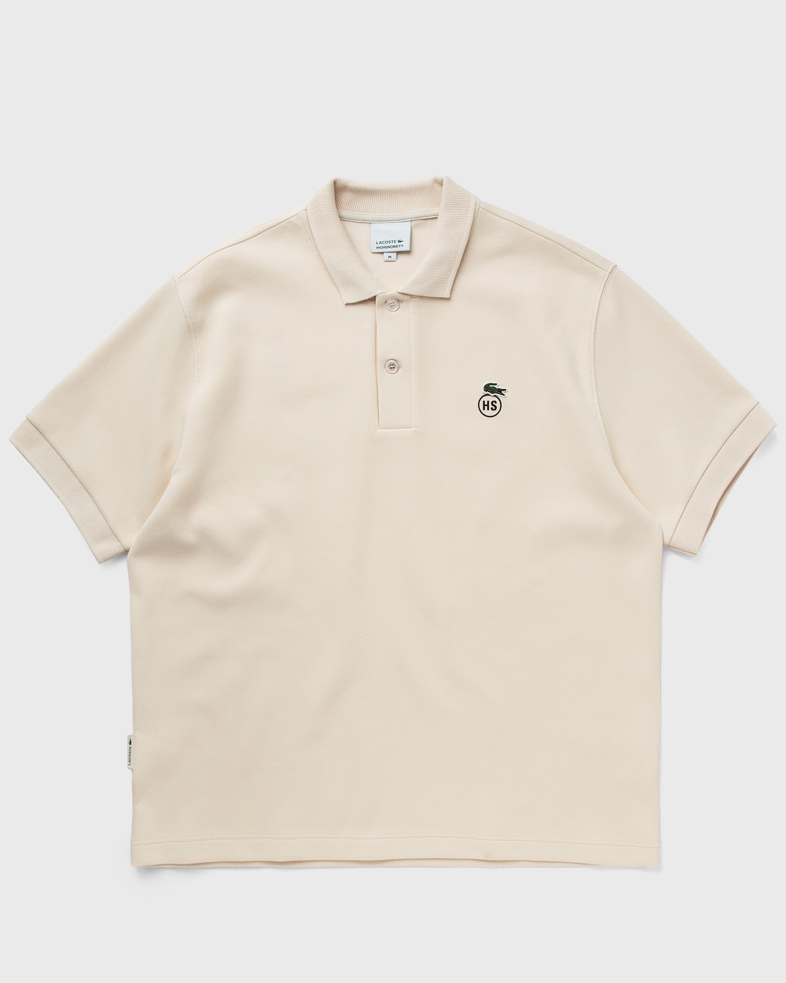 Lacoste - x highsnobiety polo men polos white in größe:xl