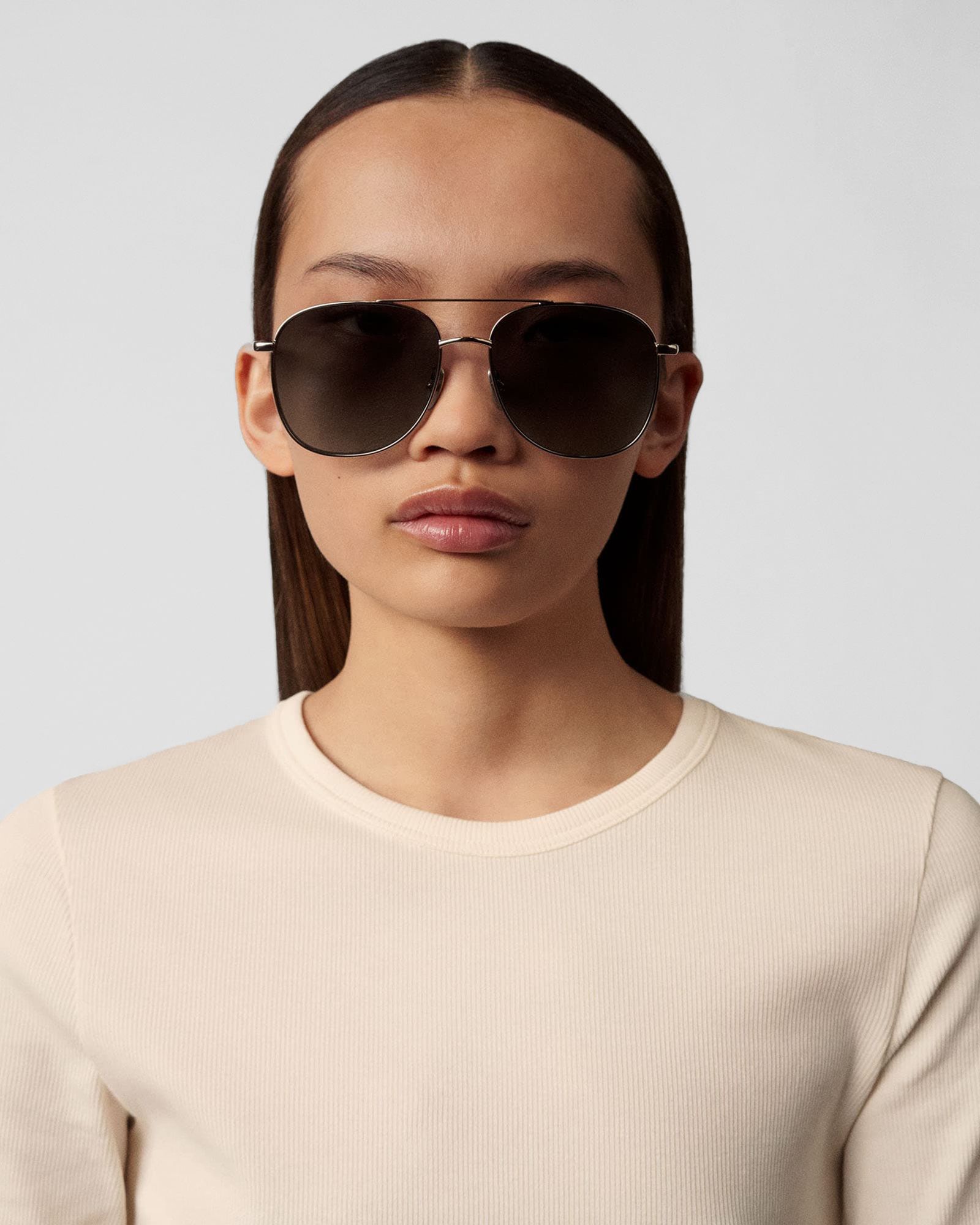 PILOT GREY P SUNGLASSES