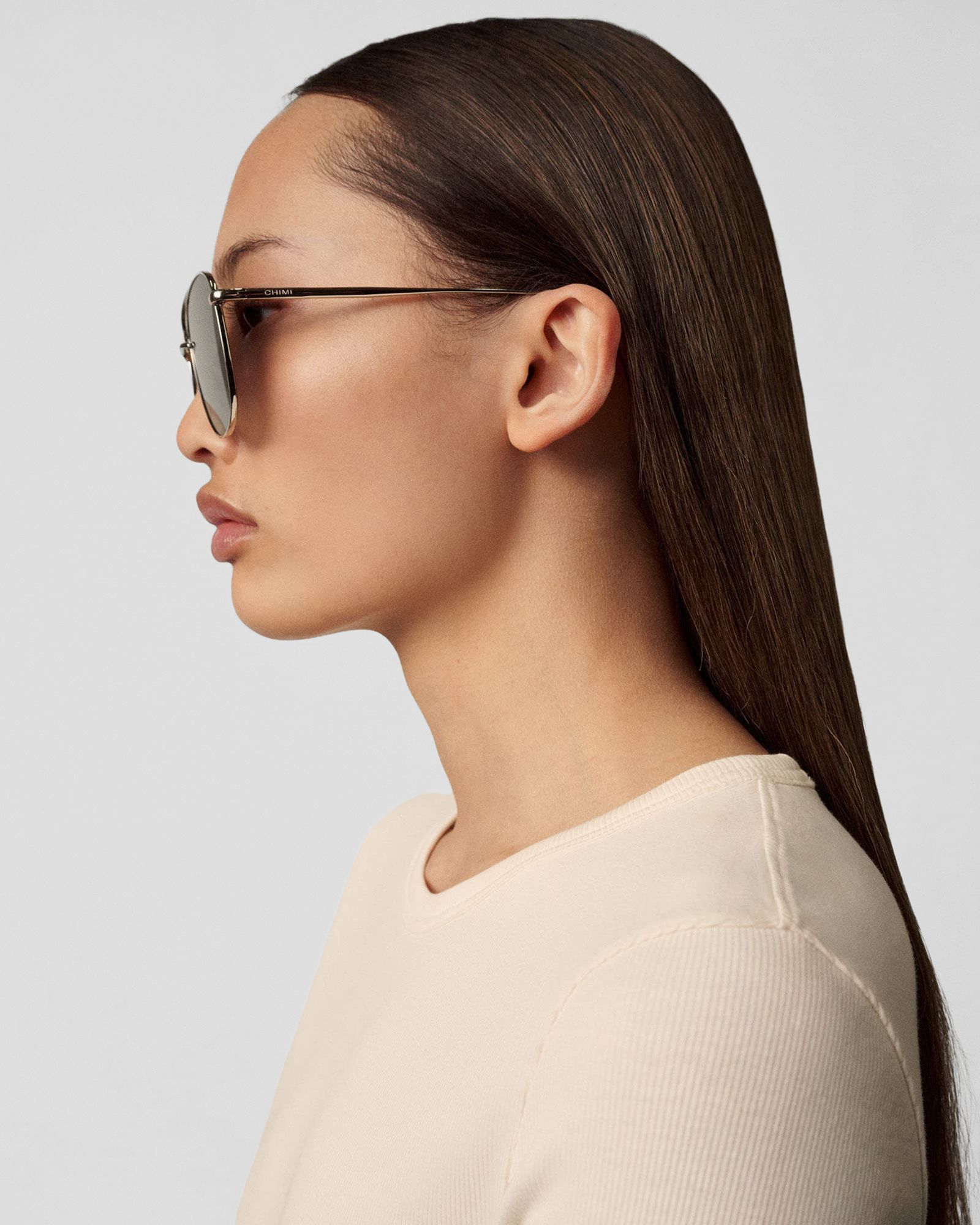 PILOT GREY P SUNGLASSES