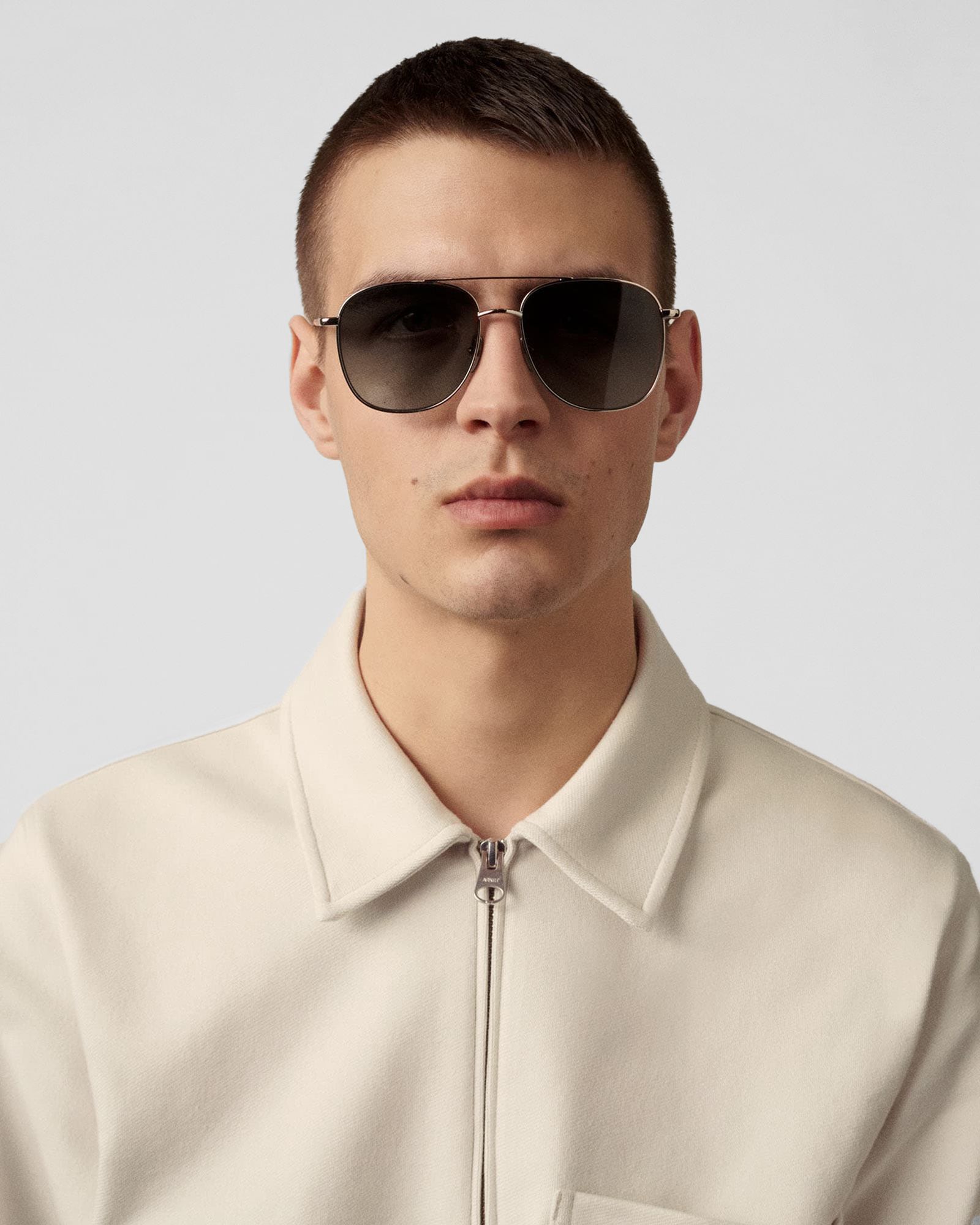 PILOT GREY P SUNGLASSES