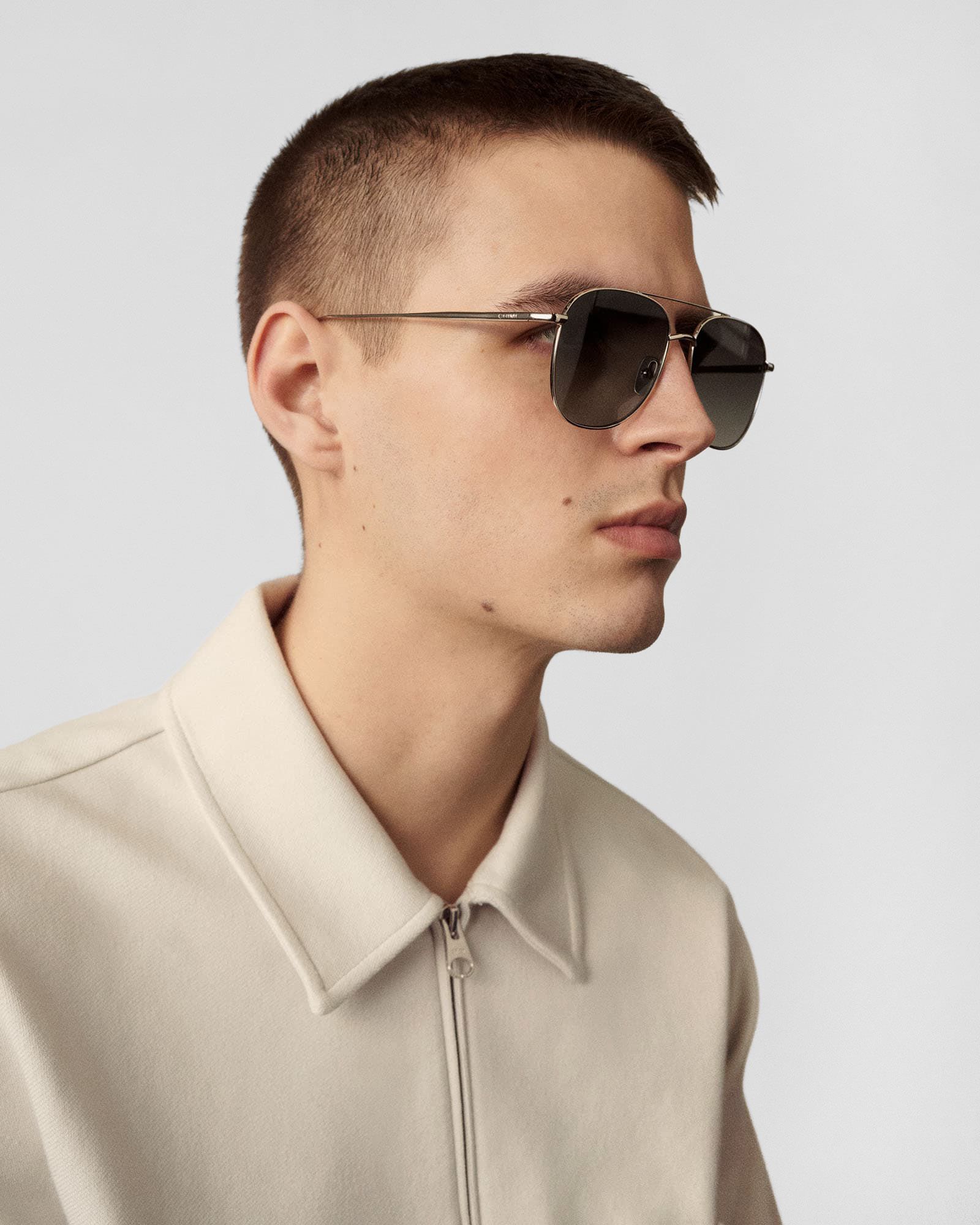 PILOT GREY P SUNGLASSES
