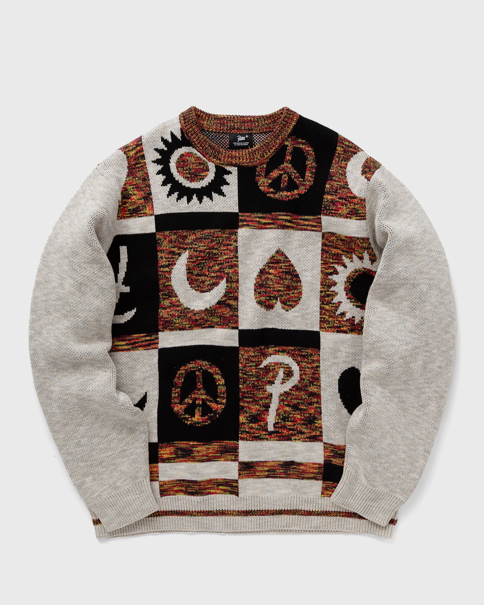 JACQUARD CRAYON KNITTED LONGSLEEVE