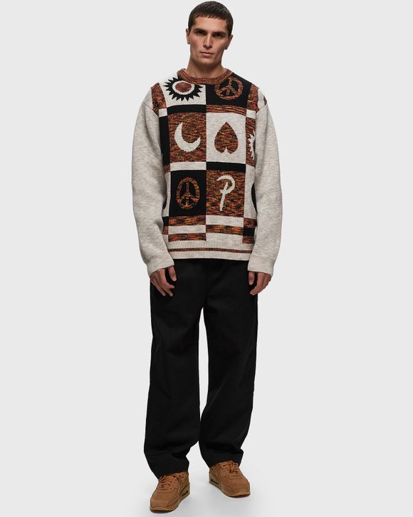 JACQUARD CRAYON KNITTED LONGSLEEVE