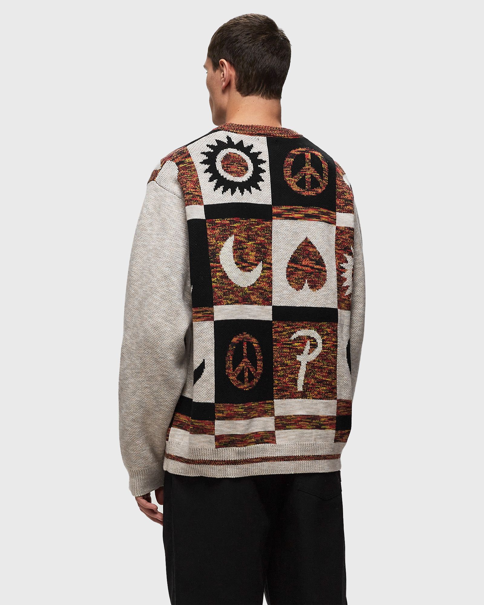 JACQUARD CRAYON KNITTED LONGSLEEVE