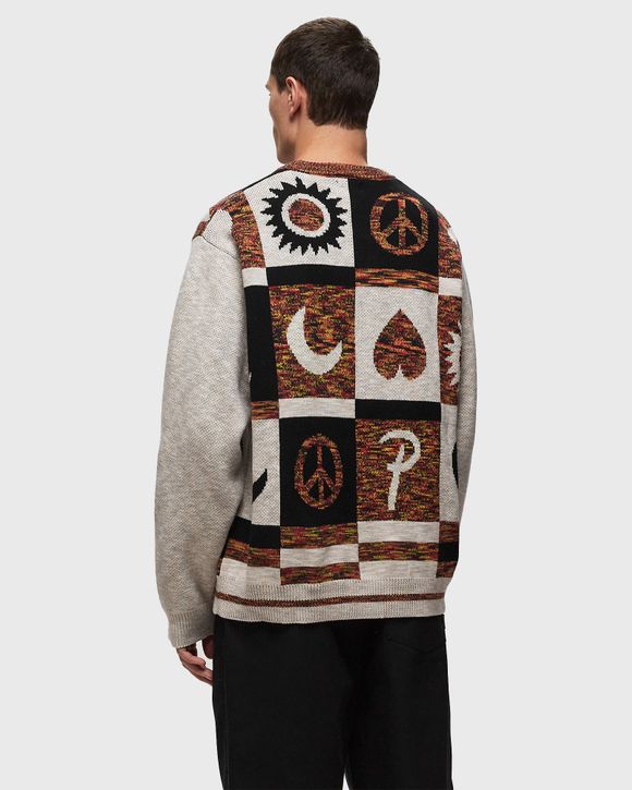 JACQUARD CRAYON KNITTED LONGSLEEVE