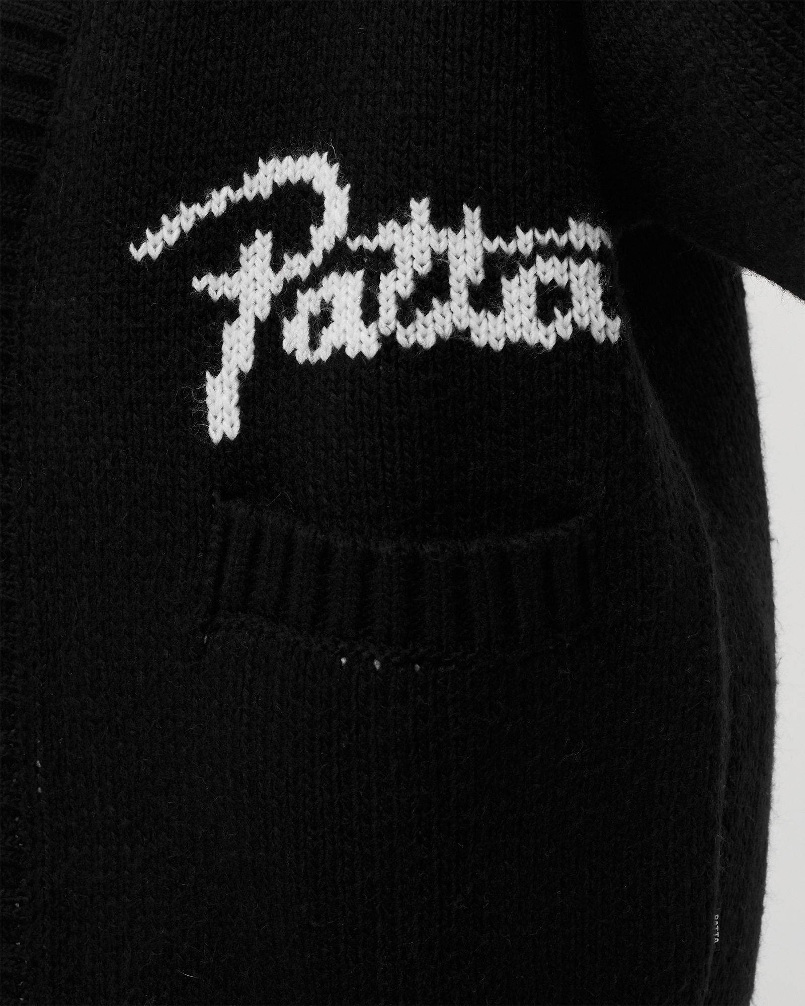 BLACK ROSES KNITTED CARDIGAN