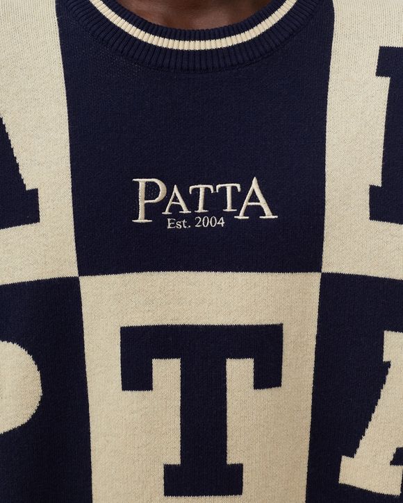 PATTA ALPHABET KNITTED SWEATER
