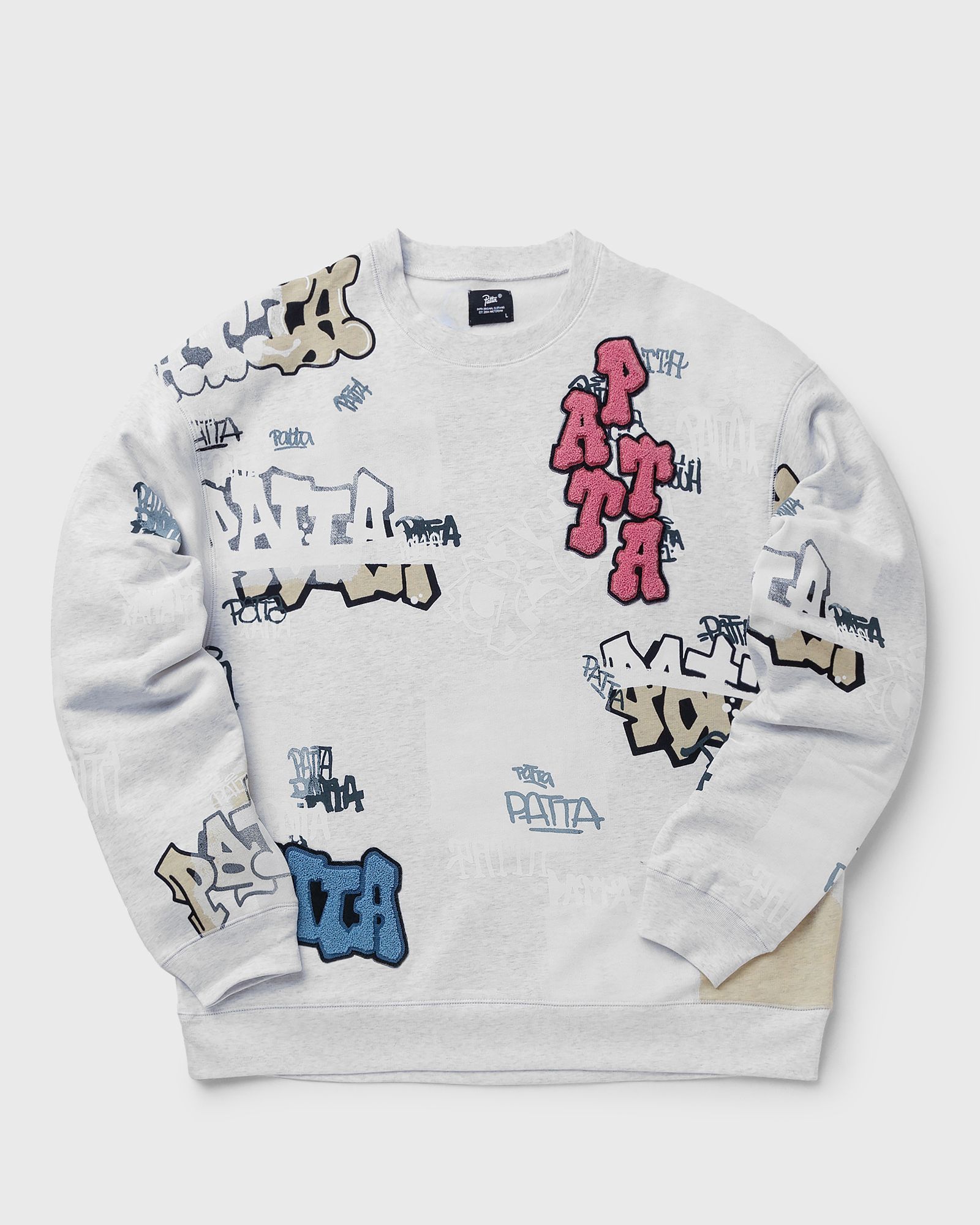 PATTA GRAFFITI BOXY POCKET CREWNECK SWEATER