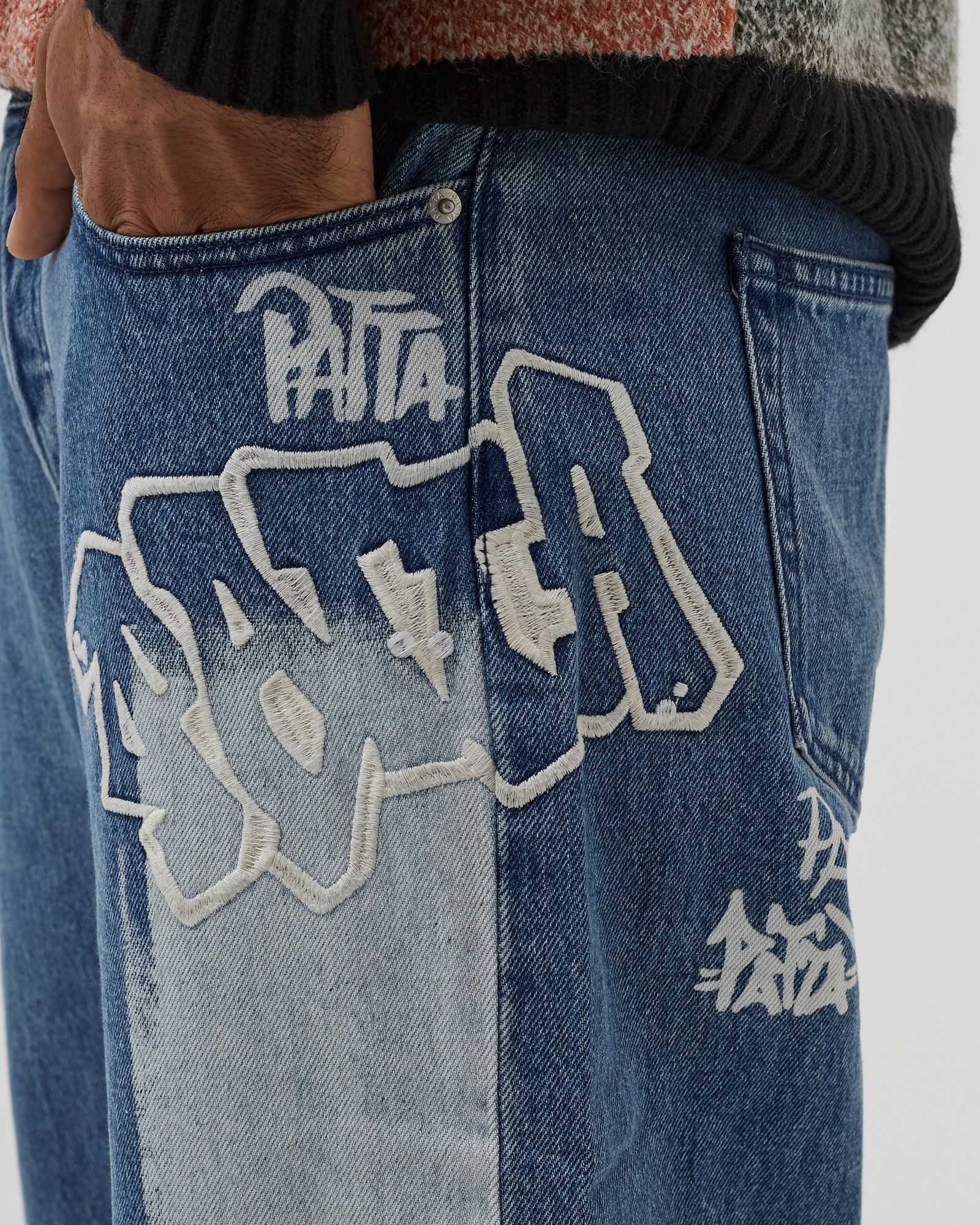 PATTA GRAFFITI DENIM PANTS