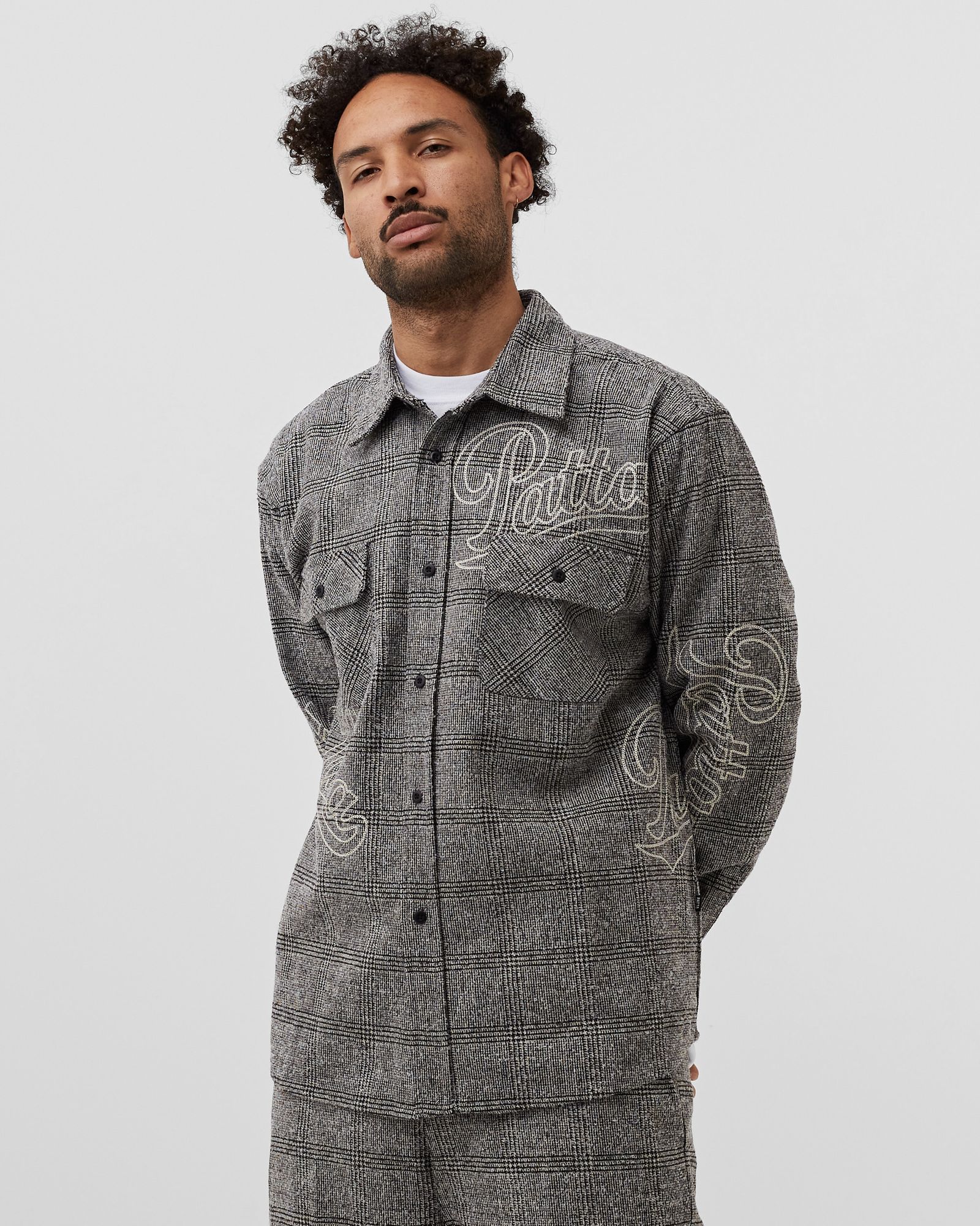PATTA POW CHECK LONGSLEEVE SHIRT