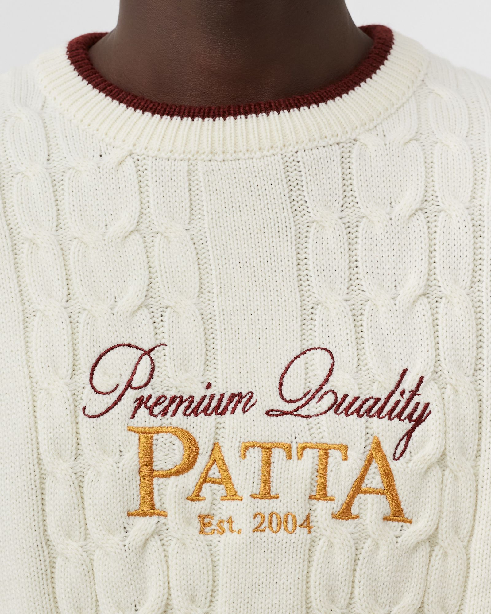PATTA PREMIUM CABLE KNITTED SWEATER