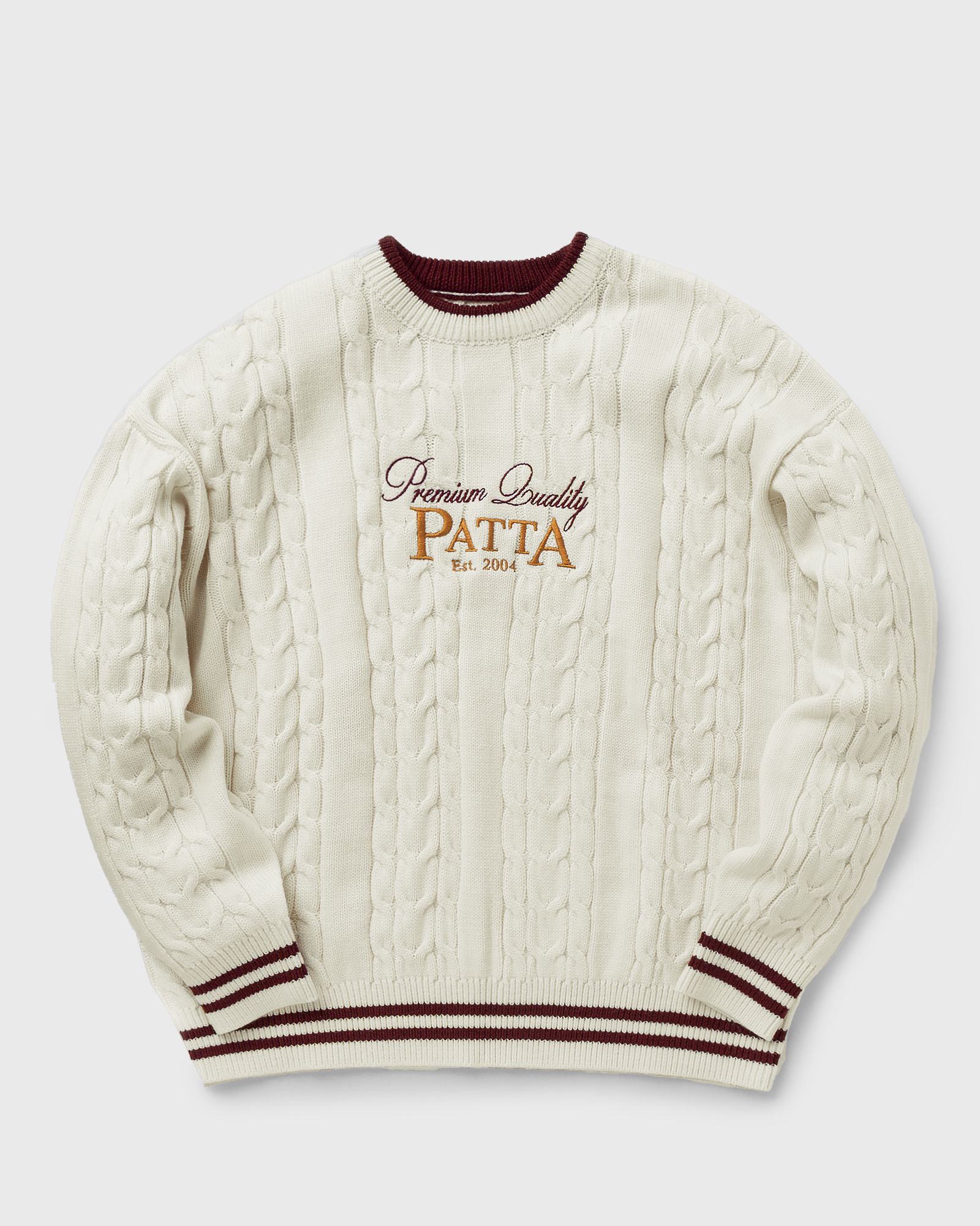 PATTA PREMIUM CABLE KNITTED SWEATER