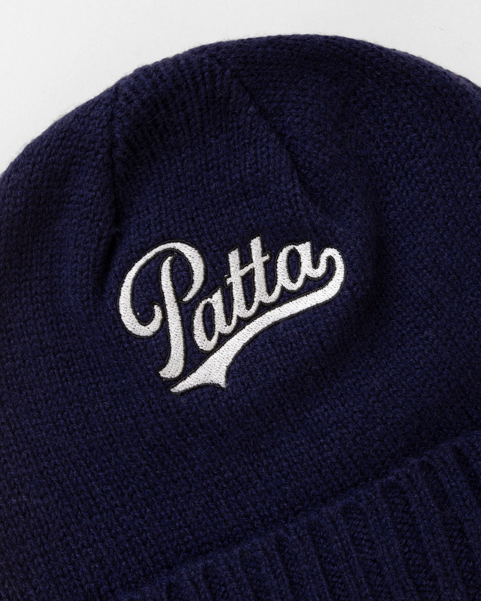 PATTA RIBBED KNITTED BEANIE