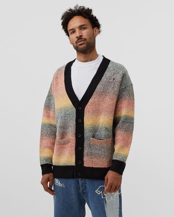 Men space hot sale dye cardigan