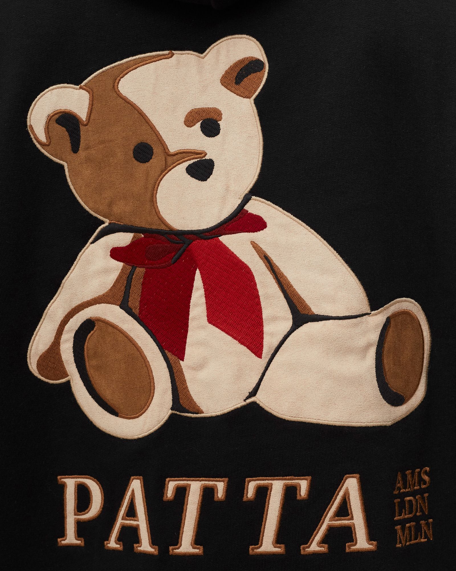 PATTA TEDDY BEAR BOXY HOODED SWEATER