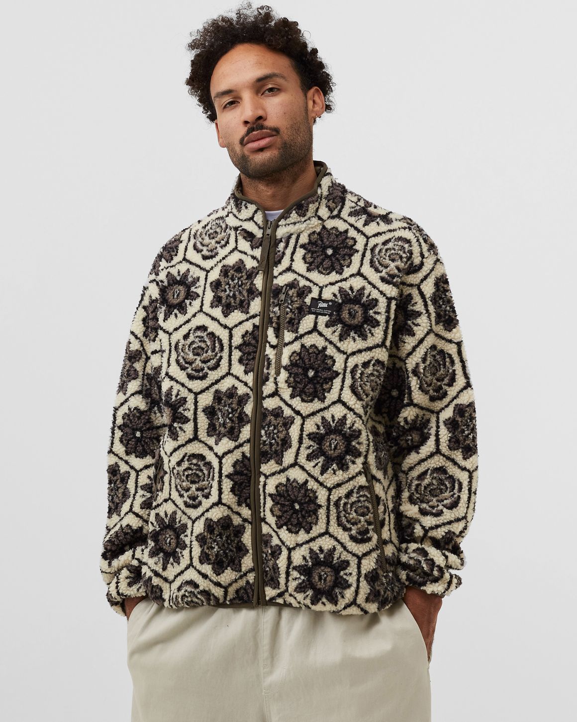 PATTA PATTA WALL FLOWER FLEECE JACKET Multi BSTN Store